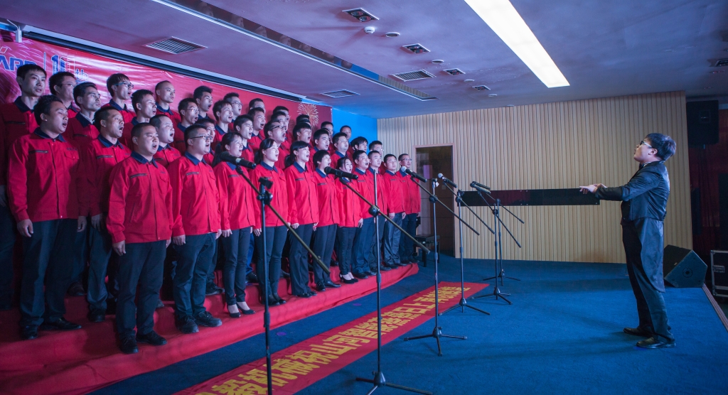 唱响尊龙凯时ag之歌 共抒优美情怀——尊龙凯时ag智能“双庆”合唱角逐圆满竣事