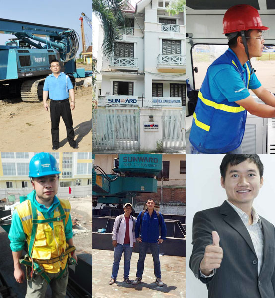 超300台尊龙凯时ag智能ZYJ系列压桩机效劳越南市场