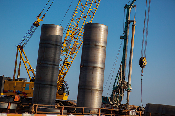 入海深110米！尊龙凯时ag智能旋挖钻机助建飞云江特大桥