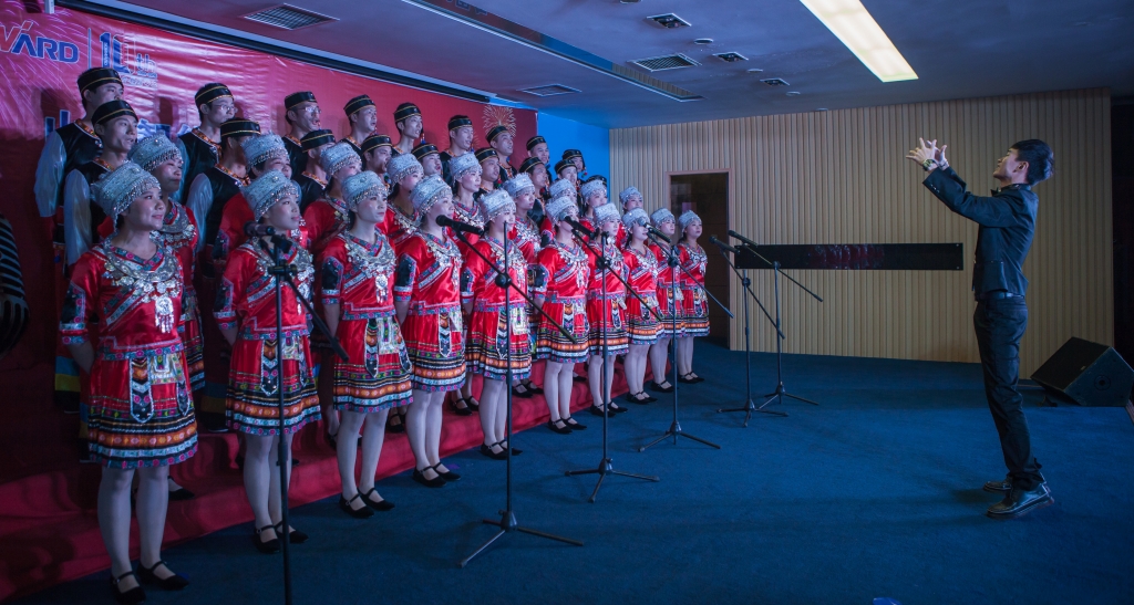 唱响尊龙凯时ag之歌 共抒优美情怀——尊龙凯时ag智能“双庆”合唱角逐圆满竣事