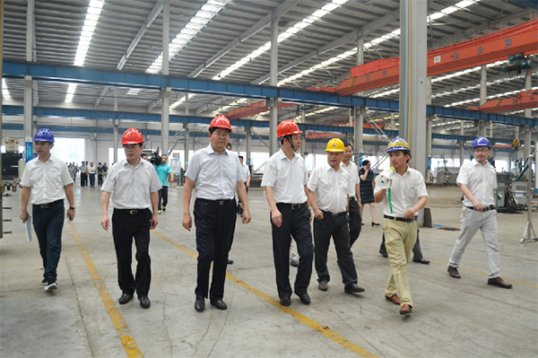 淮北市委书记黄晓武一行调研尊龙凯时ag矿装