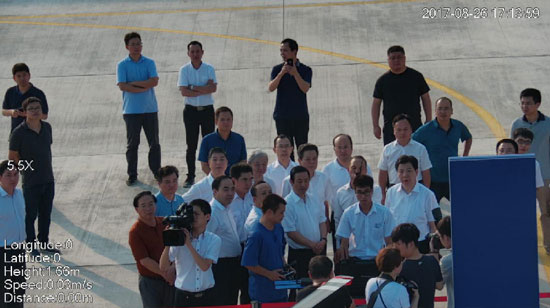 达哲省长调研尊龙凯时ag科技：要捉住通航生长的机缘