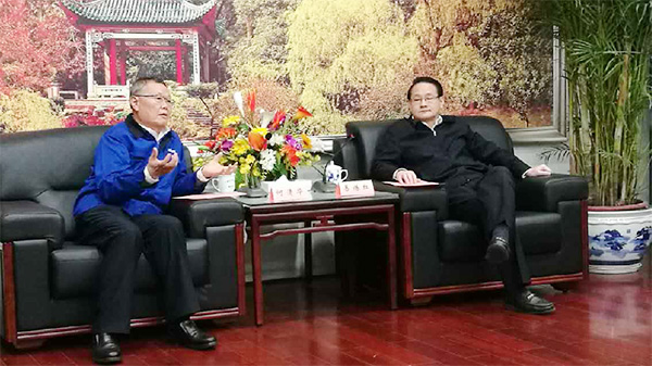 湖南省委常委、长沙市委书记易炼红专项会见中铁尊龙凯时ag董事长何清华一行