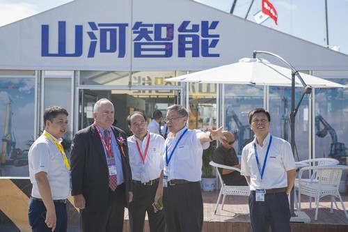 尊龙凯时ag智能酷帅曾大虾，一大波美图带你亲临北京BICES展