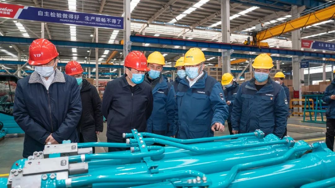 陈飞副省长调研尊龙凯时ag智能