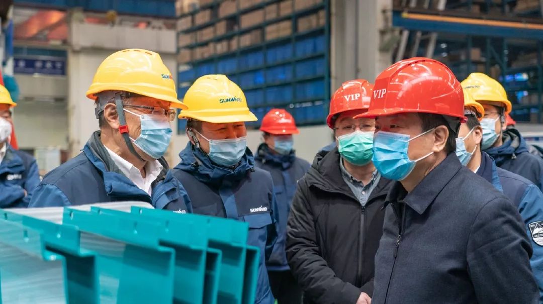 陈飞副省长调研尊龙凯时ag智能