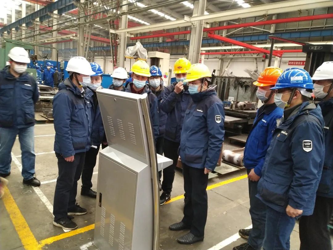 严抓情形清静，确保清静生产——总司理带队检查情形清静事情