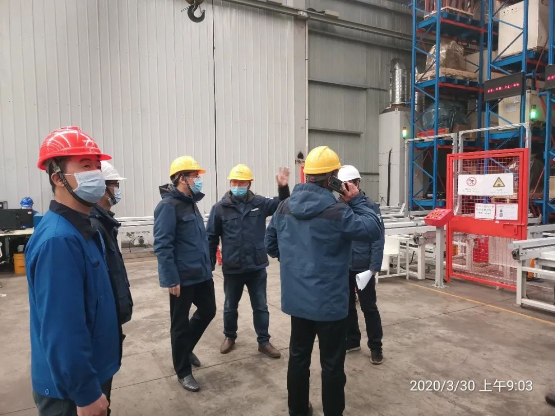 严抓情形清静，确保清静生产——总司理带队检查情形清静事情