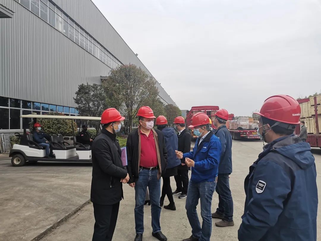 市工信局调研尊龙凯时ag智能国家先进集群竞赛项目