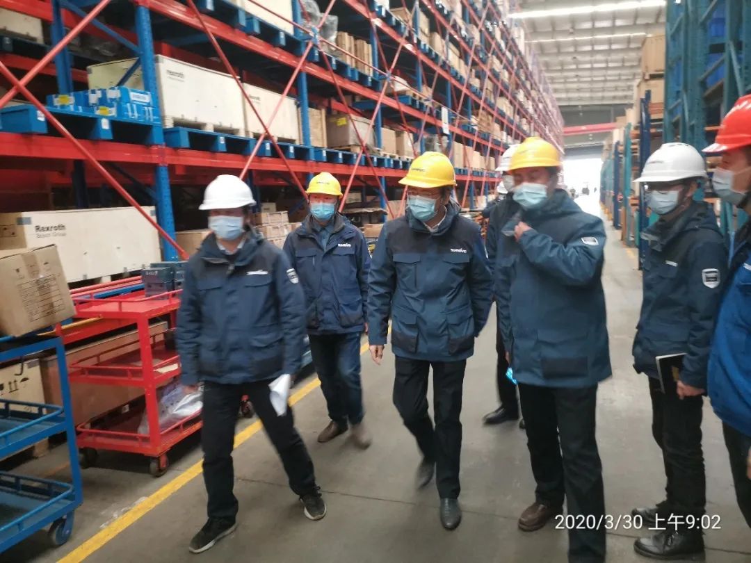 严抓情形清静，确保清静生产——总司理带队检查情形清静事情