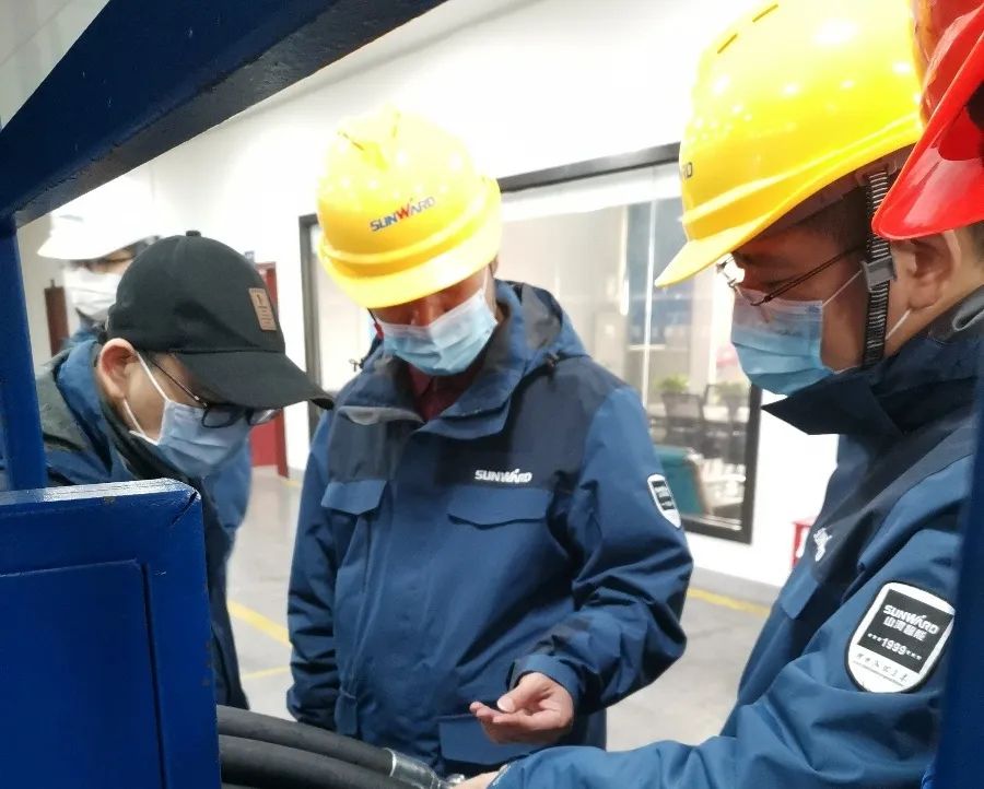 严抓情形清静，确保清静生产——总司理带队检查情形清静事情