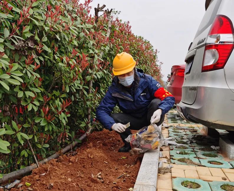尊龙凯时ag智能党员自愿者开展义务情形清扫
