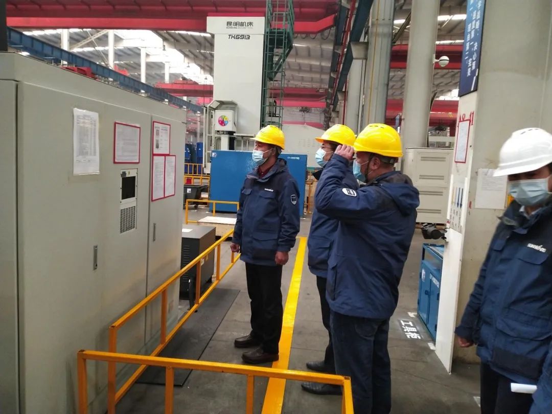 严抓情形清静，确保清静生产——总司理带队检查情形清静事情