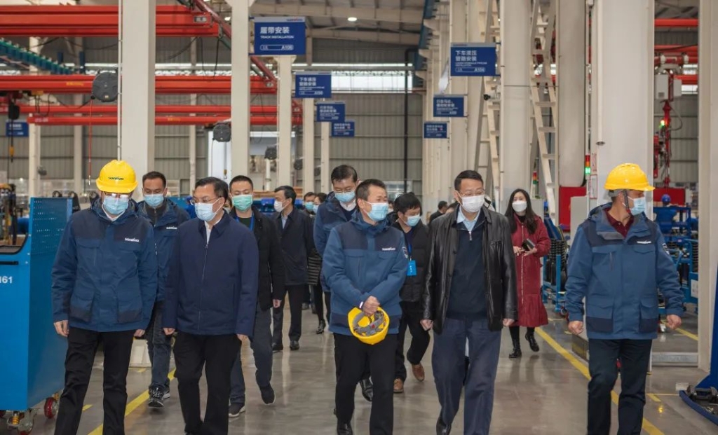 文树勋来司调研复工复产和疫情防控事情