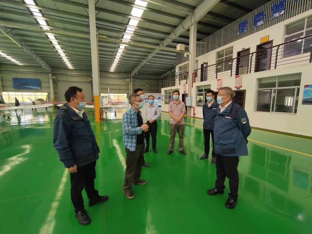 广州工控总司理张伟涛调研尊龙凯时ag航空