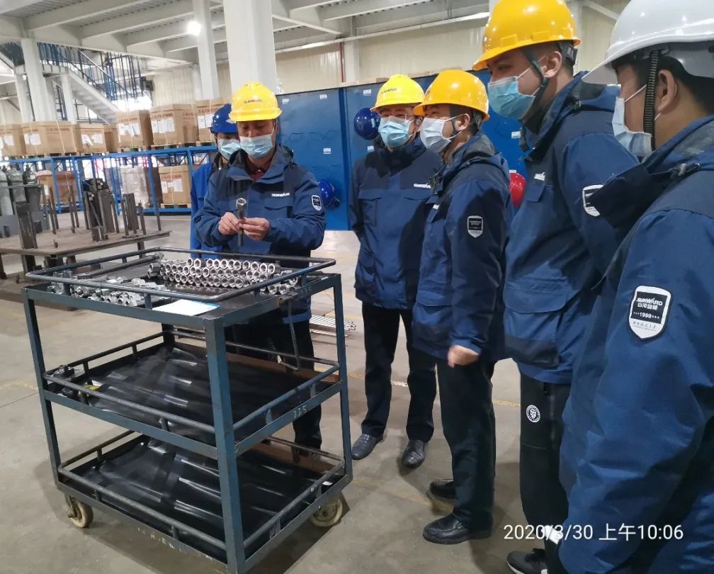 严抓情形清静，确保清静生产——总司理带队检查情形清静事情