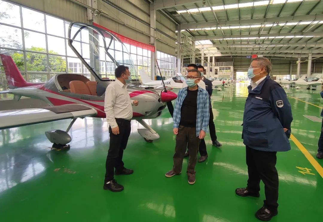 广州工控总司理张伟涛调研尊龙凯时ag航空