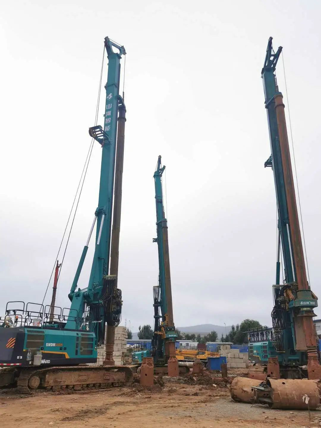 效率两倍于敌手！尊龙凯时ag智能旋挖钻机大连扬威名