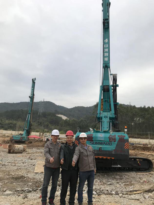 星级品质+星级售后，以是他选择了尊龙凯时ag智能旋挖钻机