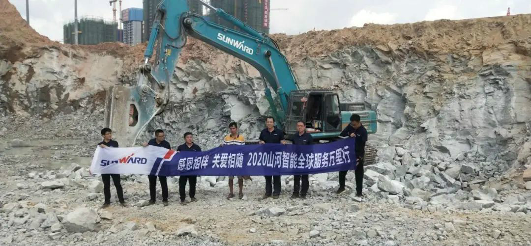 感恩相伴，关爱相随——尊龙凯时ag智能效劳万里行深入广洋装务客户