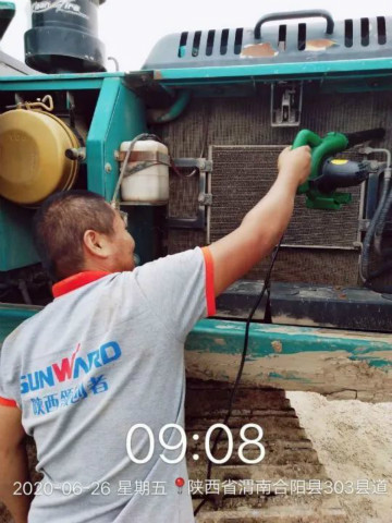 情满尊龙凯时ag夏日无忧 ——陕西领创者开启年度巡检效劳客户