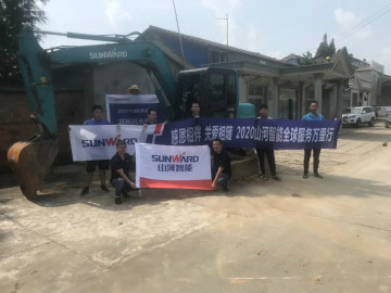 感恩相伴 关爱相随——尊龙凯时ag智能效劳万里行效劳湖南