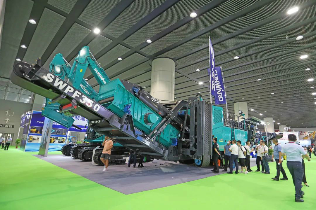 强化区位优势 进军砂石破碎领域 尊龙凯时ag智能广州砂石展完善收官