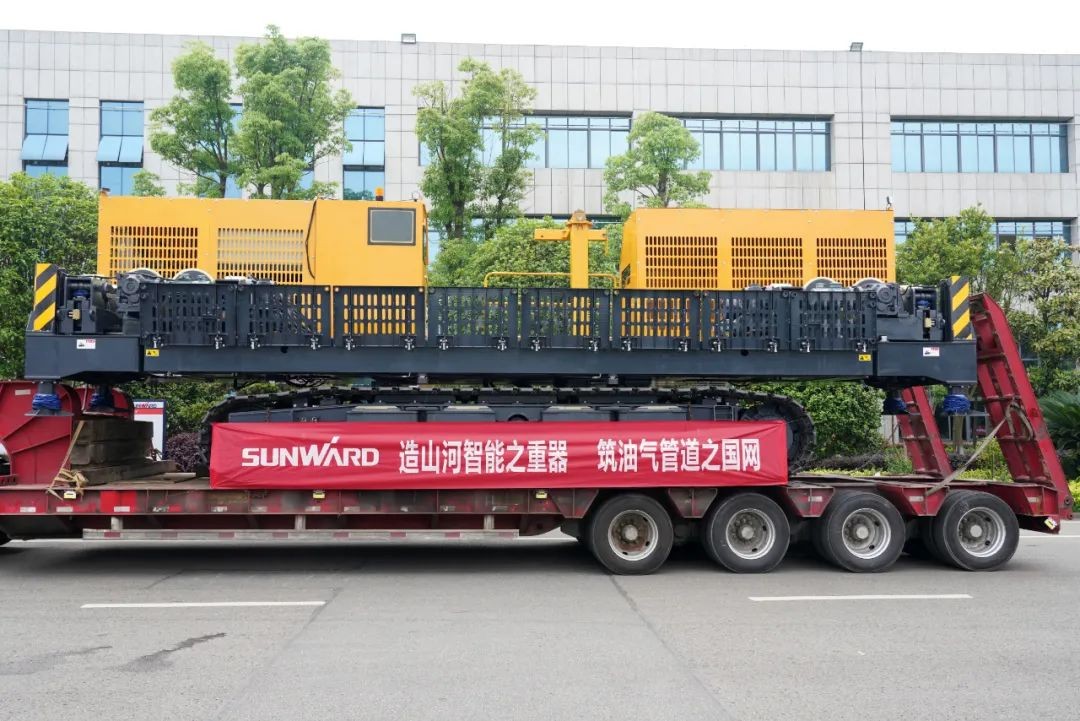 尊龙凯时ag智能天下首台套油气管道装备发往国家重点工程