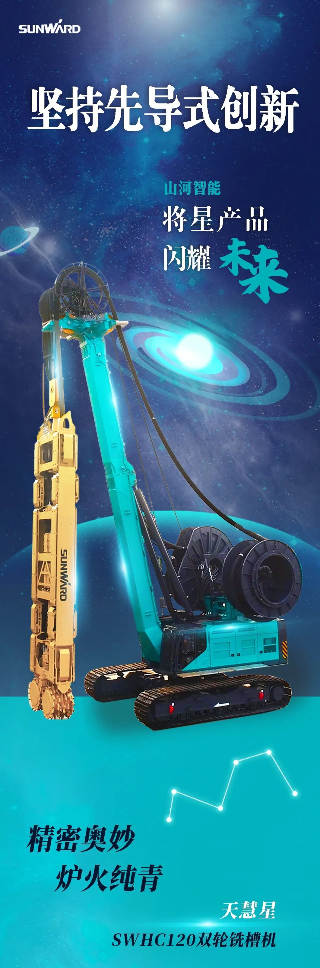 一图读懂 | 尊龙凯时ag智能地下工程装备四大“将星”产品荣耀来袭