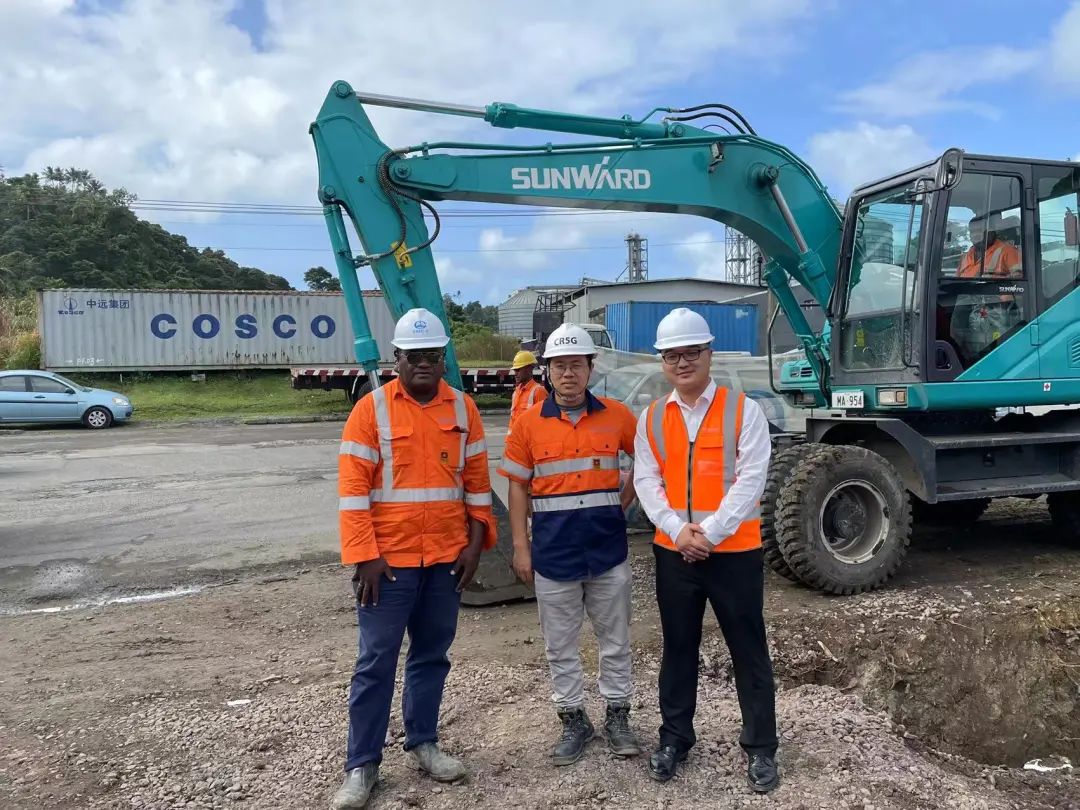 “尊龙凯时ag绿”迈向南太平洋岛，尊龙凯时ag智能轮挖助力斐济基础设施建设