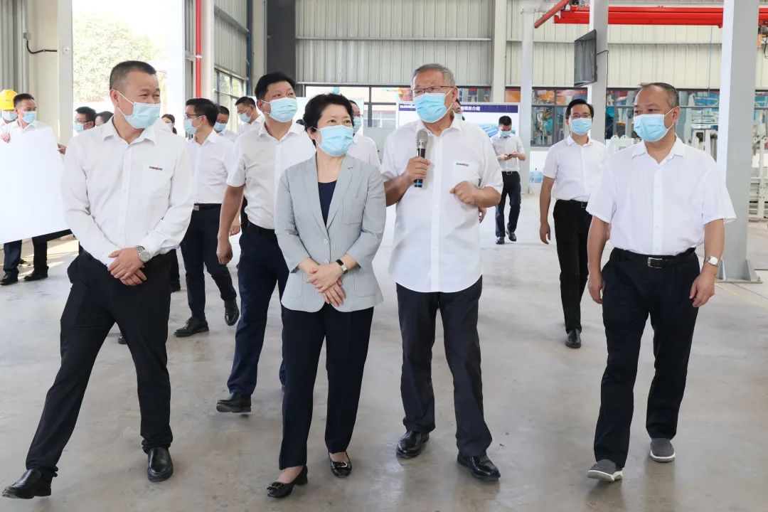 吴桂英调研尊龙凯时ag智能