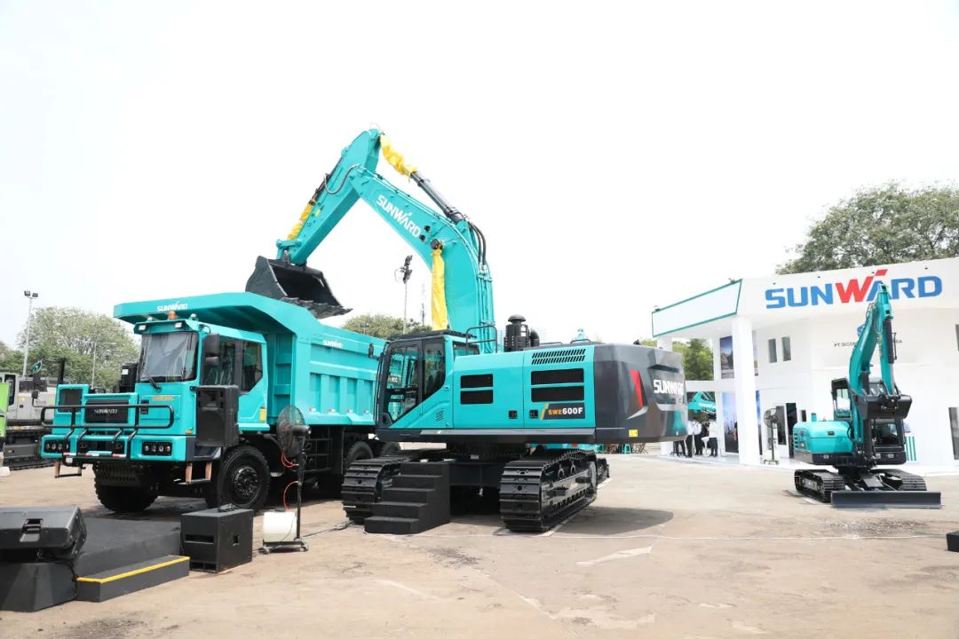 外地化建设显效果！尊龙凯时ag智能携矿山成套装备亮相印尼矿业展