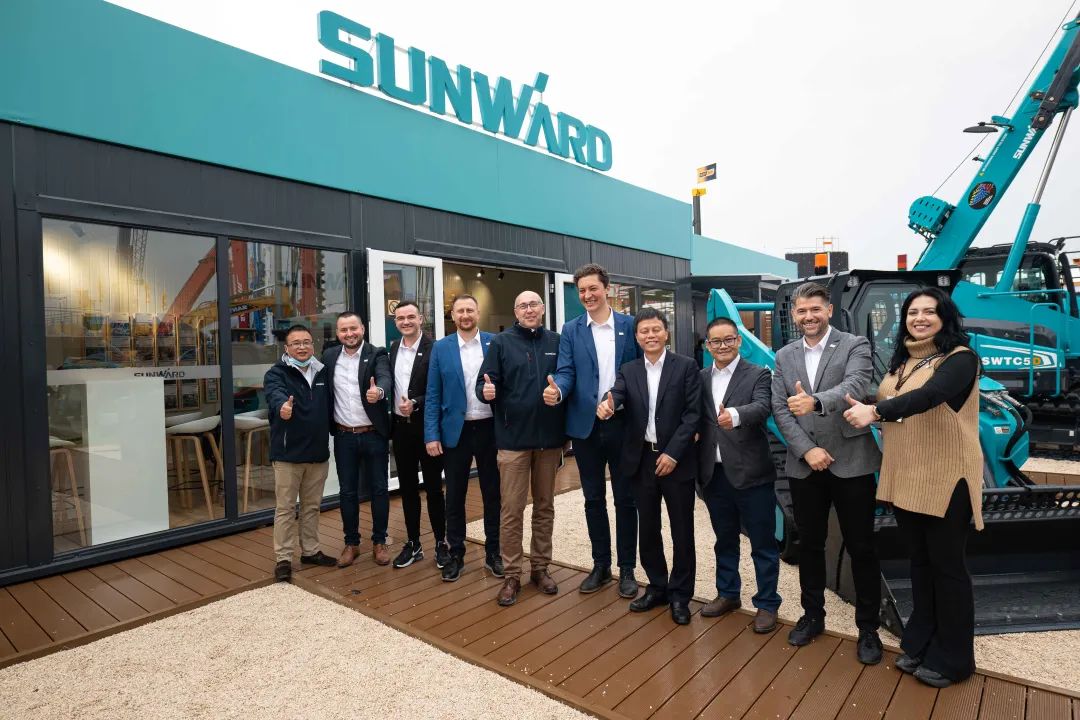 Bauma 2022 | 一连加码欧洲高端市场，“尊龙凯时ag绿”闪灼德国慕尼黑