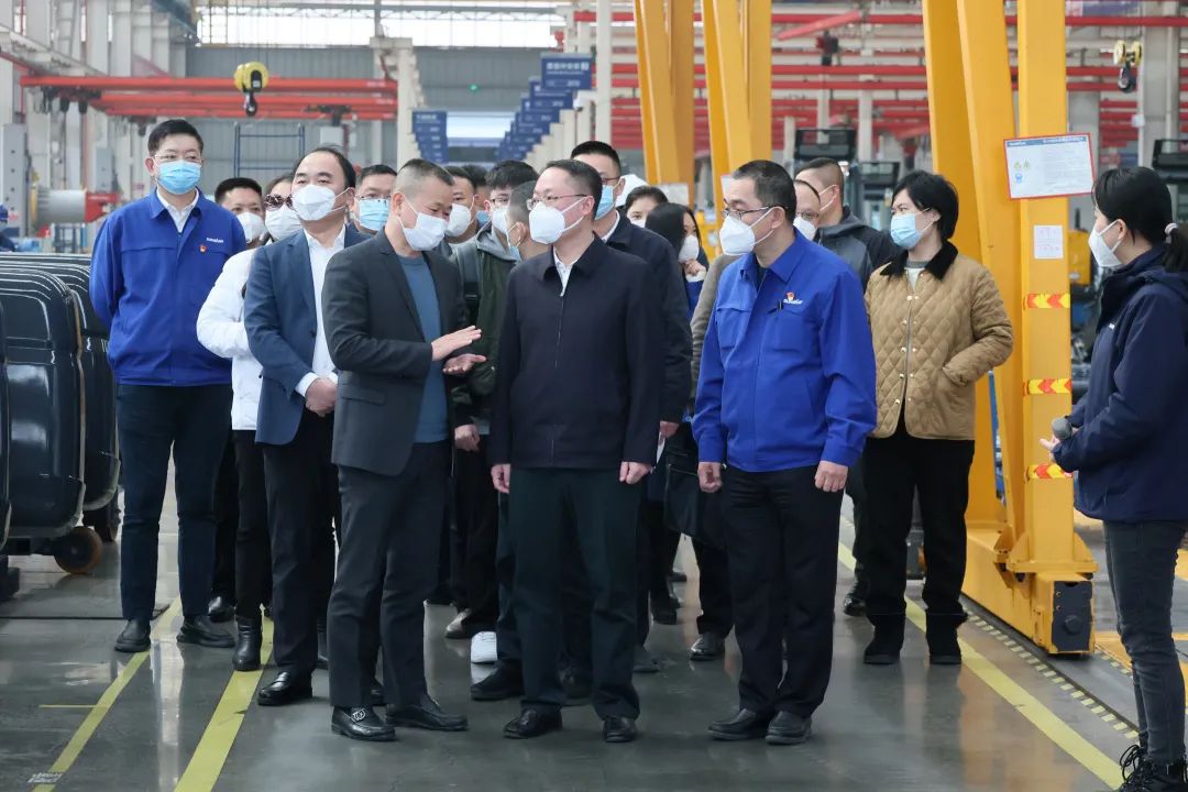 彭涛副市长督导尊龙凯时ag智能清静生产事情、开展新春慰问