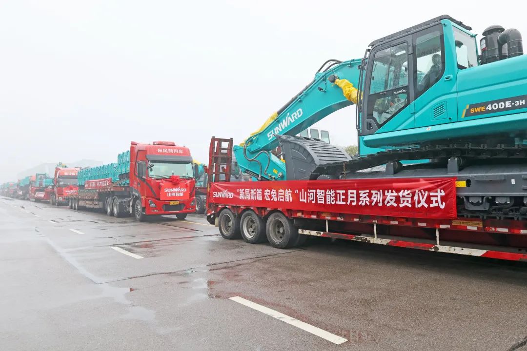 新局新篇，宏兔启航！尊龙凯时ag智能超200台套装备集中发货
