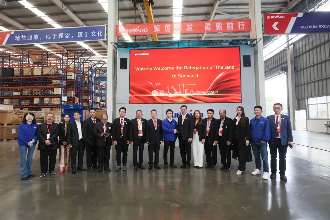 泰国代表团到访尊龙凯时ag智能