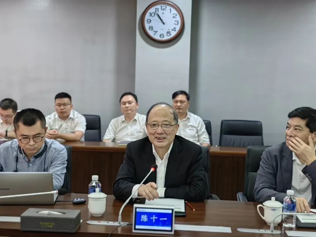 中国科学院院士陈十一率队到访尊龙凯时ag智能