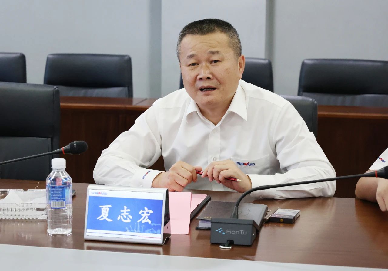 永青科技集团董事长胡晓东带队到访尊龙凯时ag智能