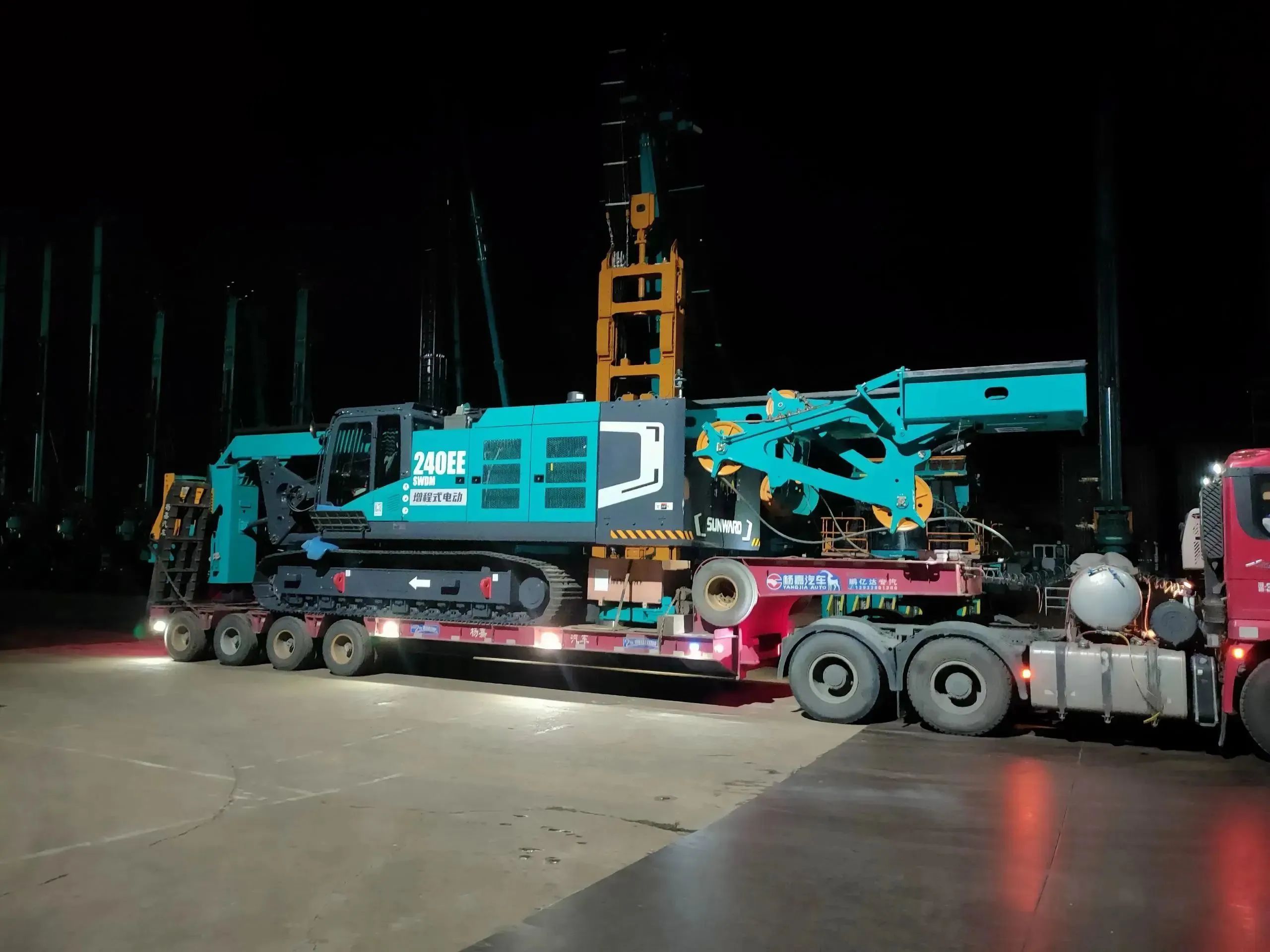 “零故障”“低能耗”！尊龙凯时ag智能增程式电动旋挖钻机惊艳首秀