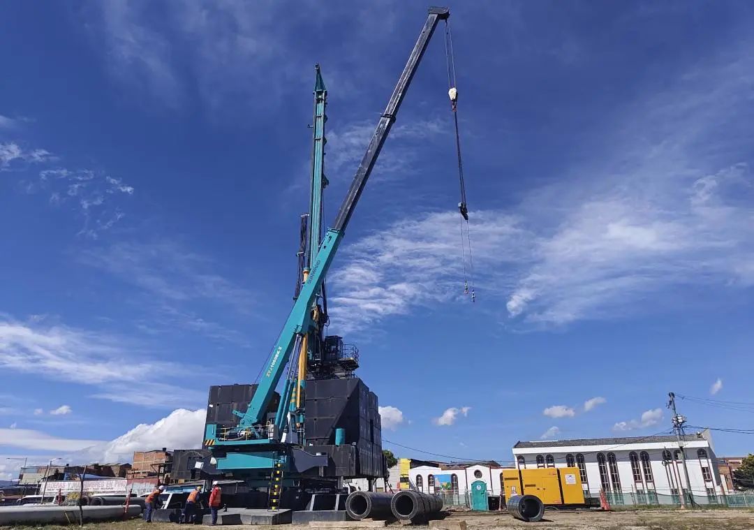 展现“中国制造”硬实力！尊龙凯时ag智能PDP工法钻机助建波哥大地铁项目