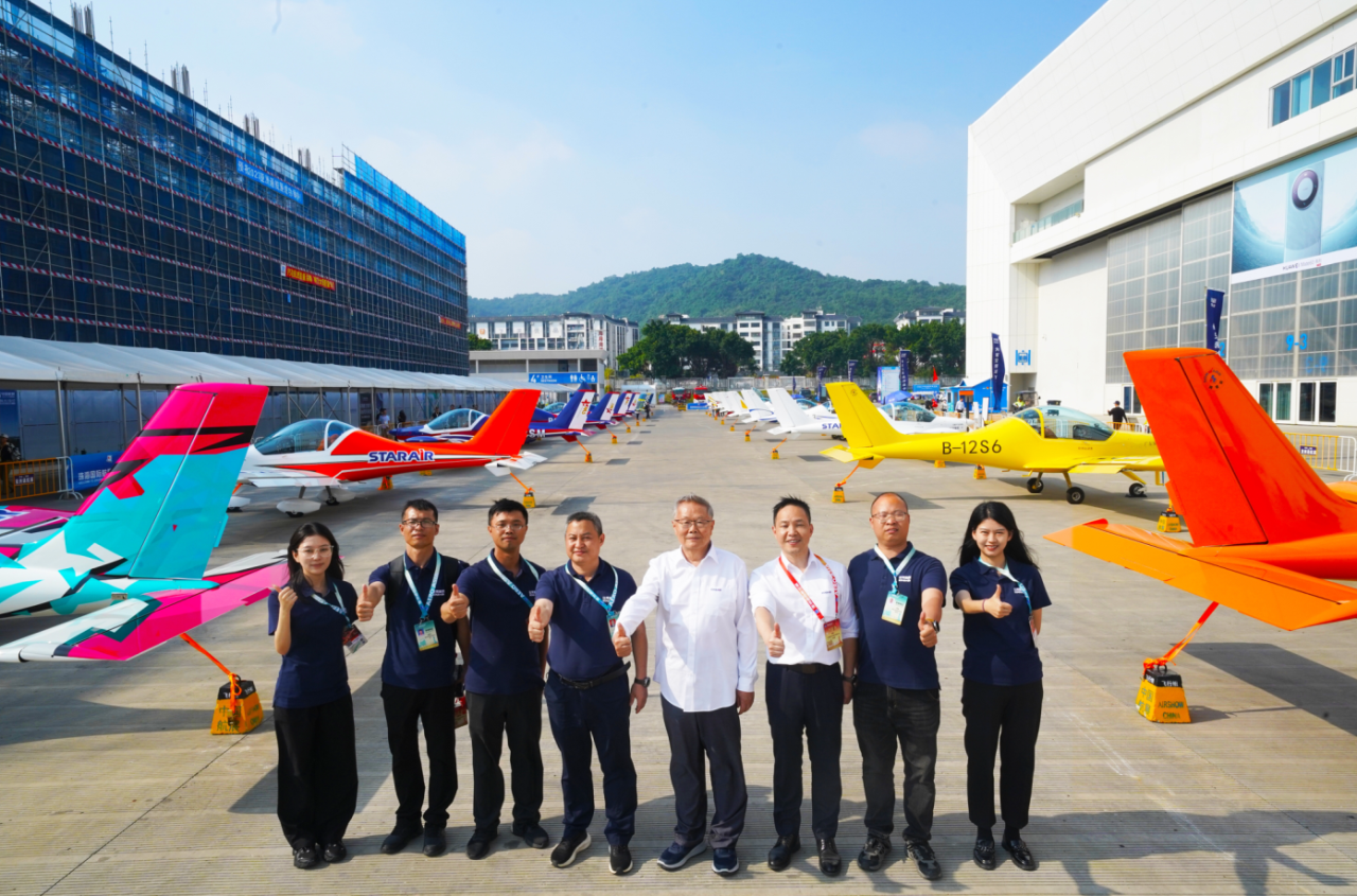 央媒聚焦！一起见证首届亚洲通用航空展上的尊龙凯时ag风范