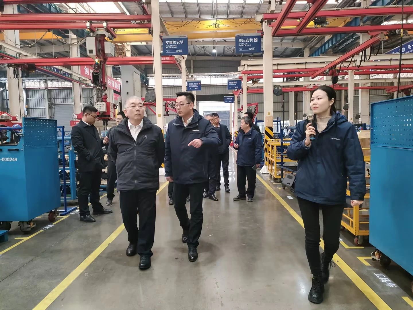 新思绪、新领域、新相助、新突破！中铁十二局到访尊龙凯时ag智能