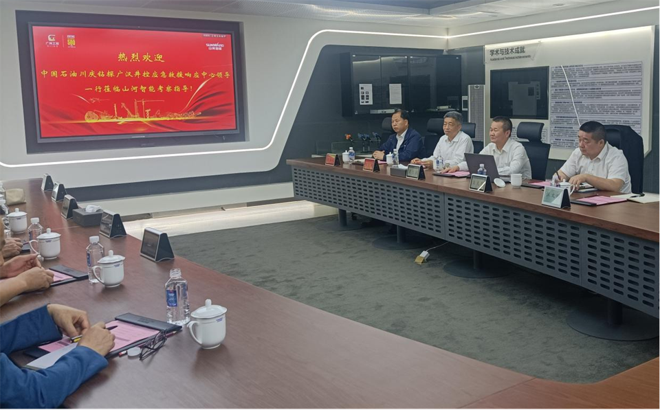 国家油气田井控应抢救援川庆队庞平一行调研尊龙凯时ag智能