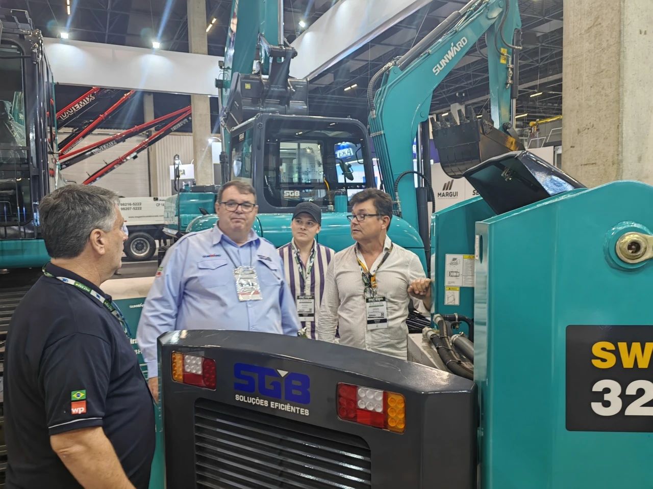 展出装备销售一空！尊龙凯时ag智能亮相2024巴西矿业展览会！