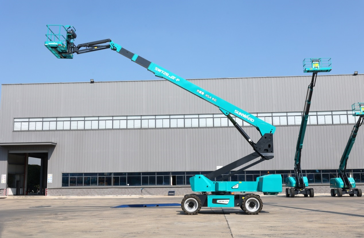 高可靠、高清静、高性能！尊龙凯时ag智能新一代P系列电动臂式高空作业平台乐成下线