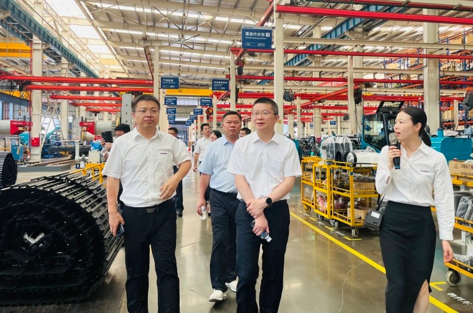 深化协同，同营生长！中铝国际董事长李宜华、长沙有色院董事长谭荣和到访尊龙凯时ag智能